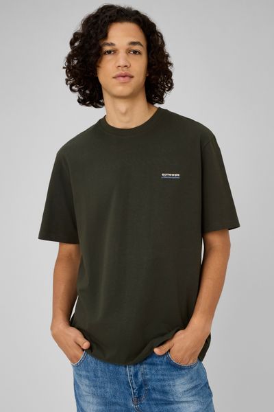 T-shirt imprim&eacute; et brod&eacute;