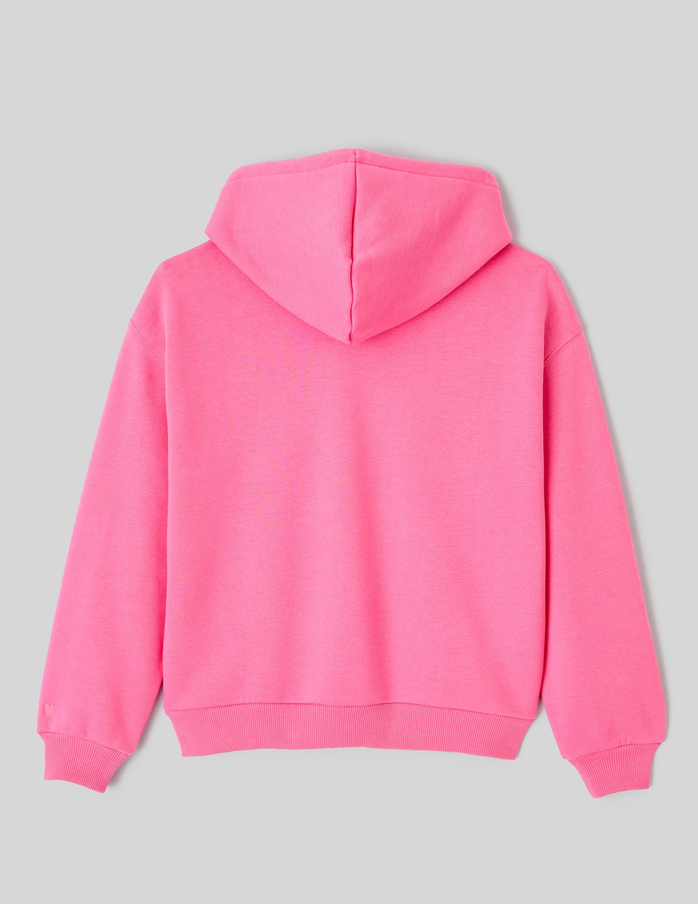 Sweat col capuche broderie poitrine