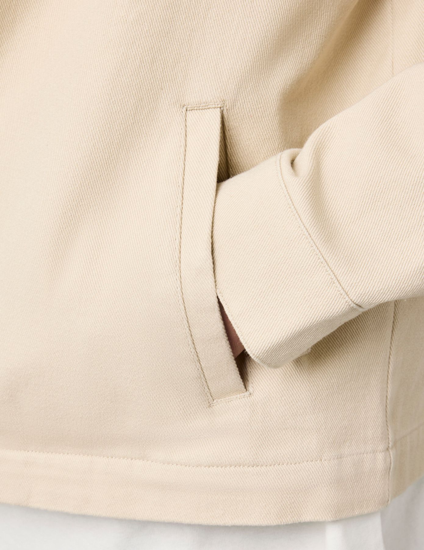 Veste zippée uni