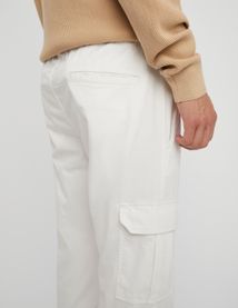 Jogger cargo bas droit