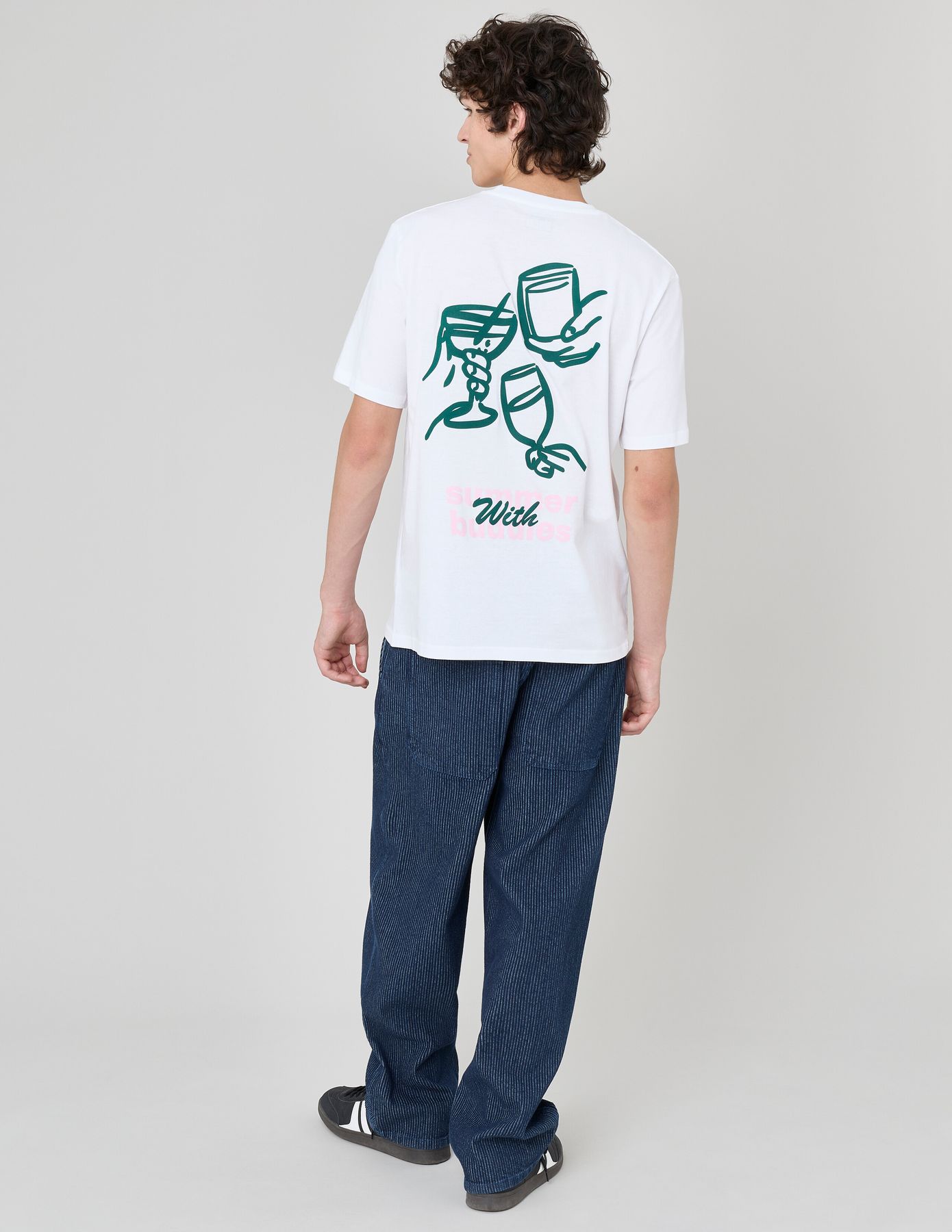 T-shirt imprimé devant/dos