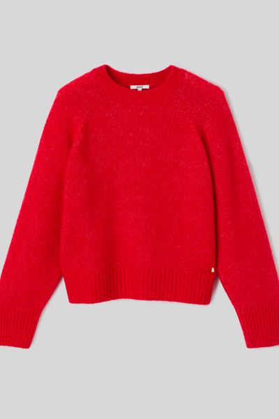Pull col rond premium