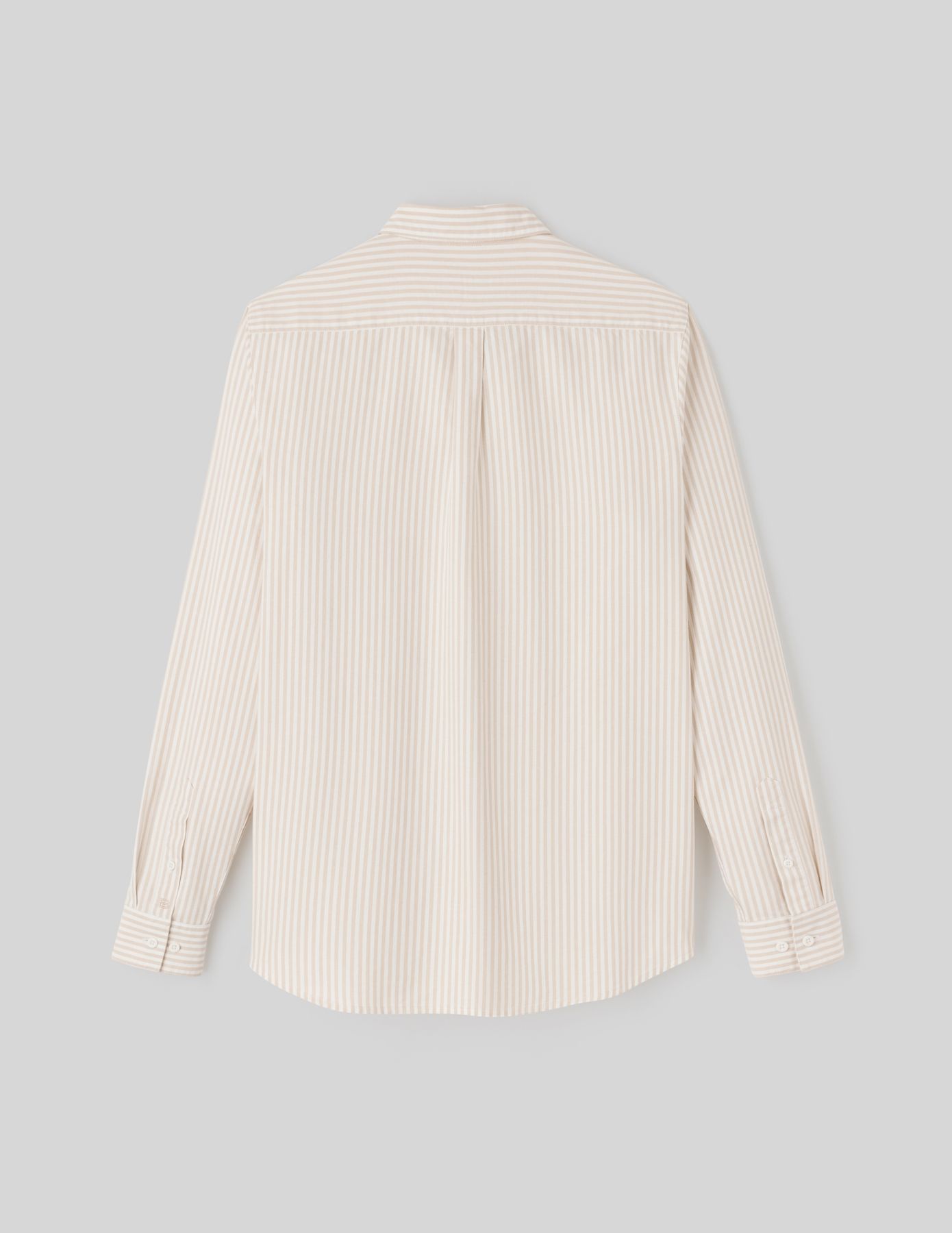 Chemise rayée droite