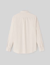 Chemise rayée droite