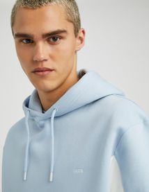 Sweat &agrave; capuche colorblock