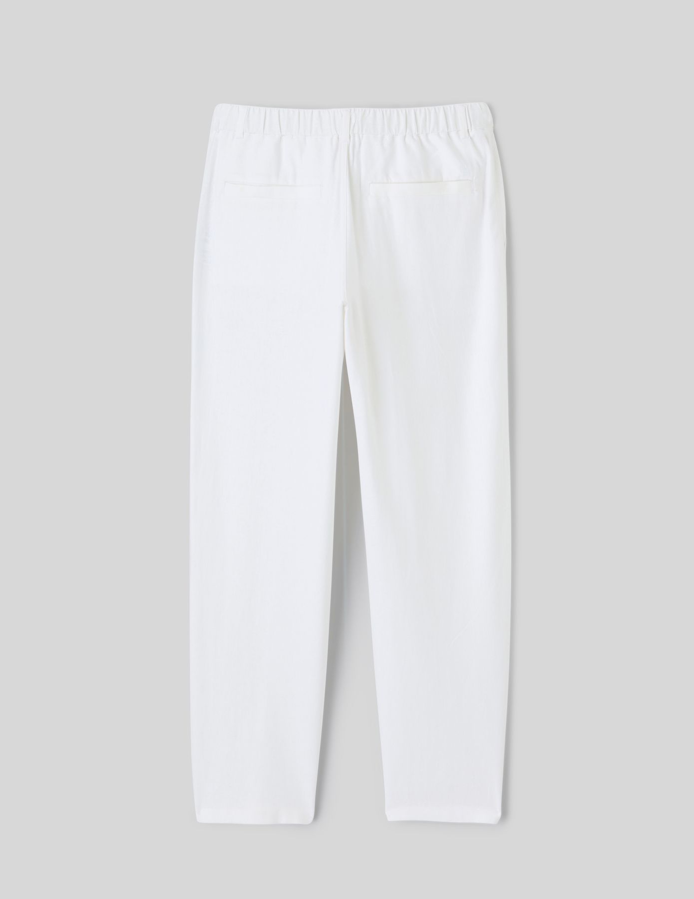 Pantalon de ville fluide viscose lin