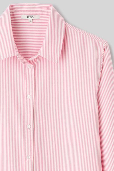 Chemise oxford rayée