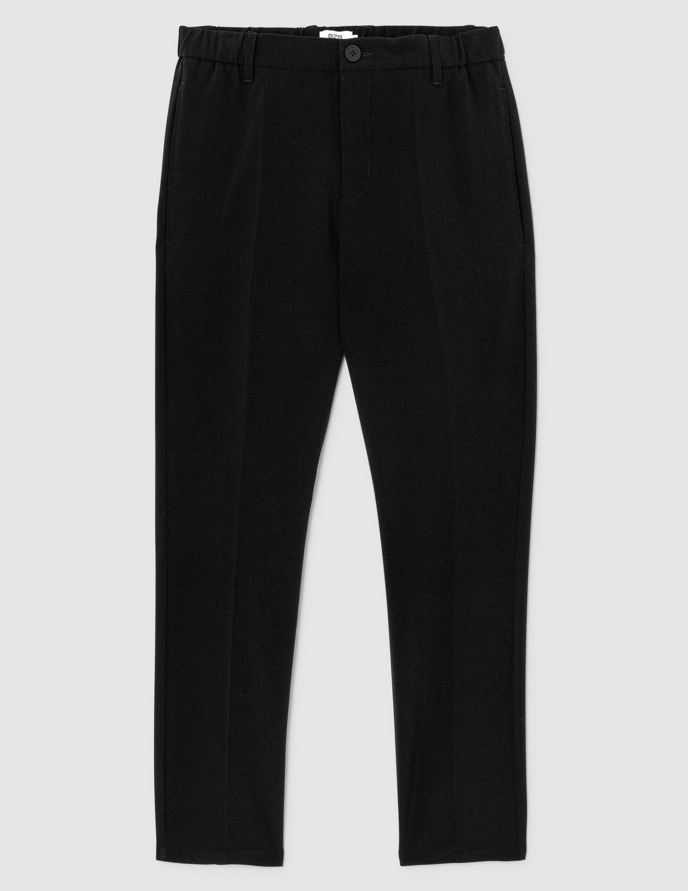Pantalon de ville fluide uni