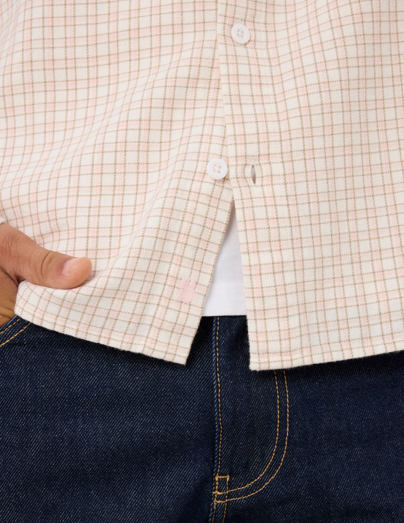 Chemise flanelle &agrave; carreaux