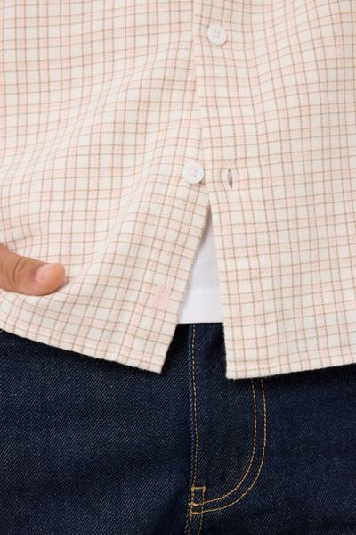Chemise flanelle &agrave; carreaux