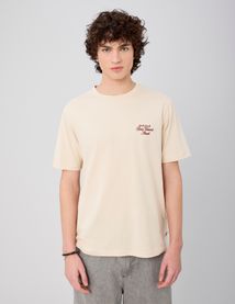 T-shirt broderie poitrine