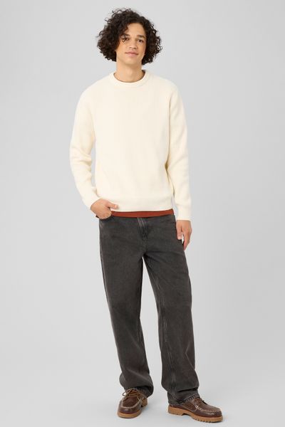 Pull maille chenille