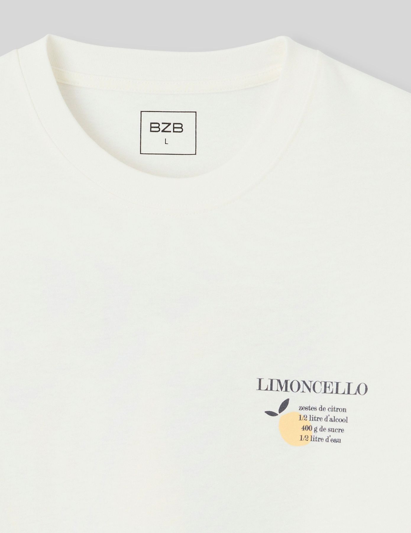 T-shirt imprim&eacute; devant / dos