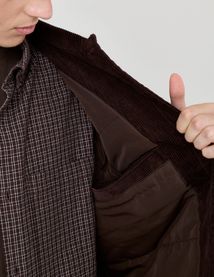 Veste surchemise velours