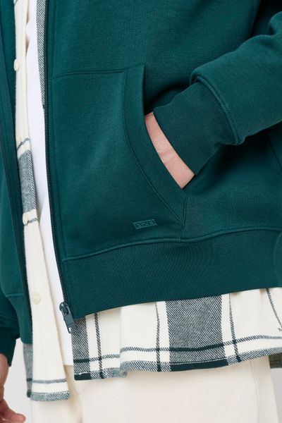 Sweat zippé à capuche