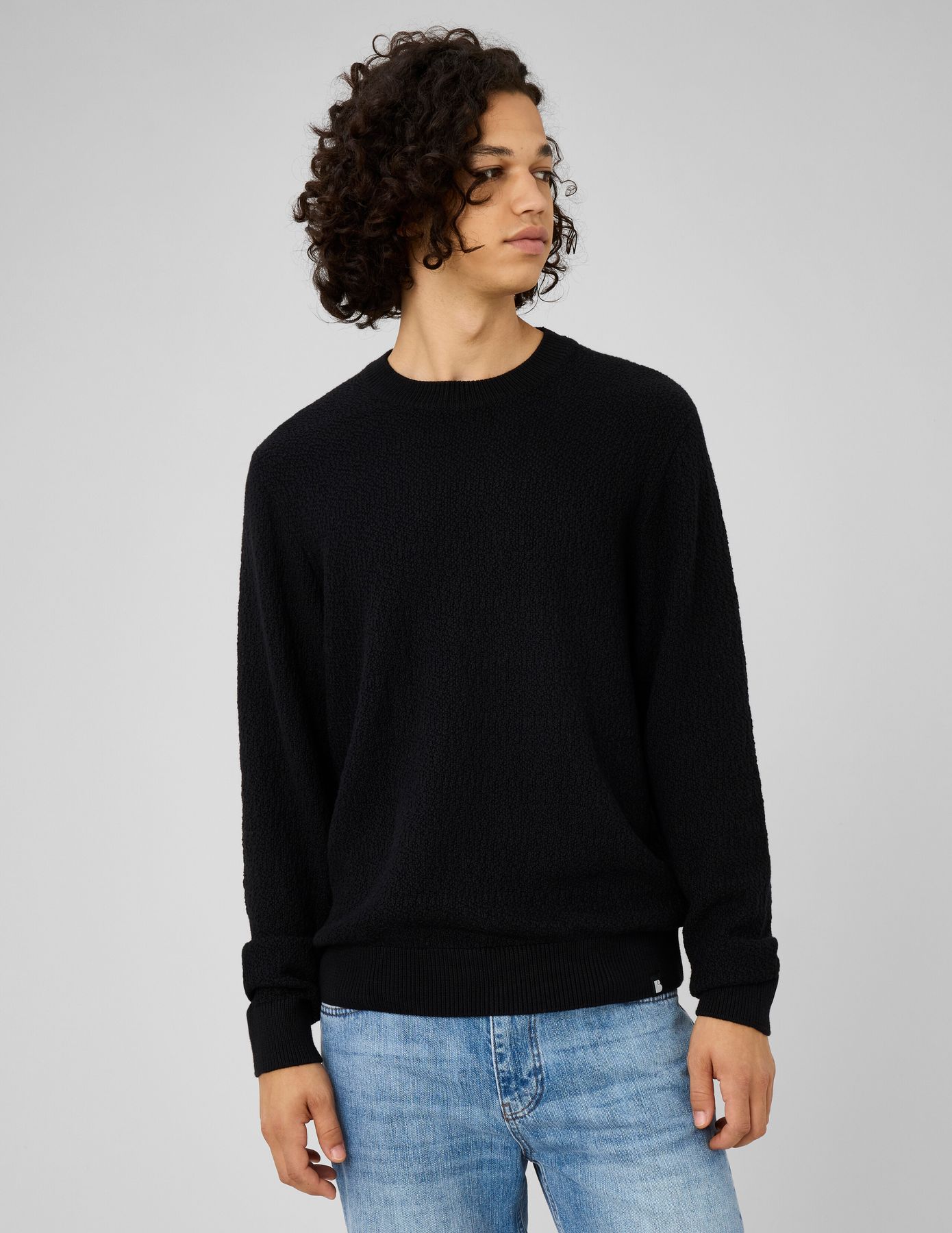 Pull maille fantaisie