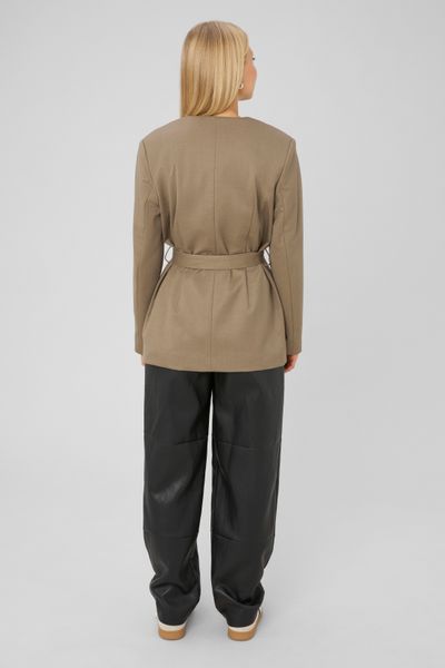 Blazer ceintur&eacute;