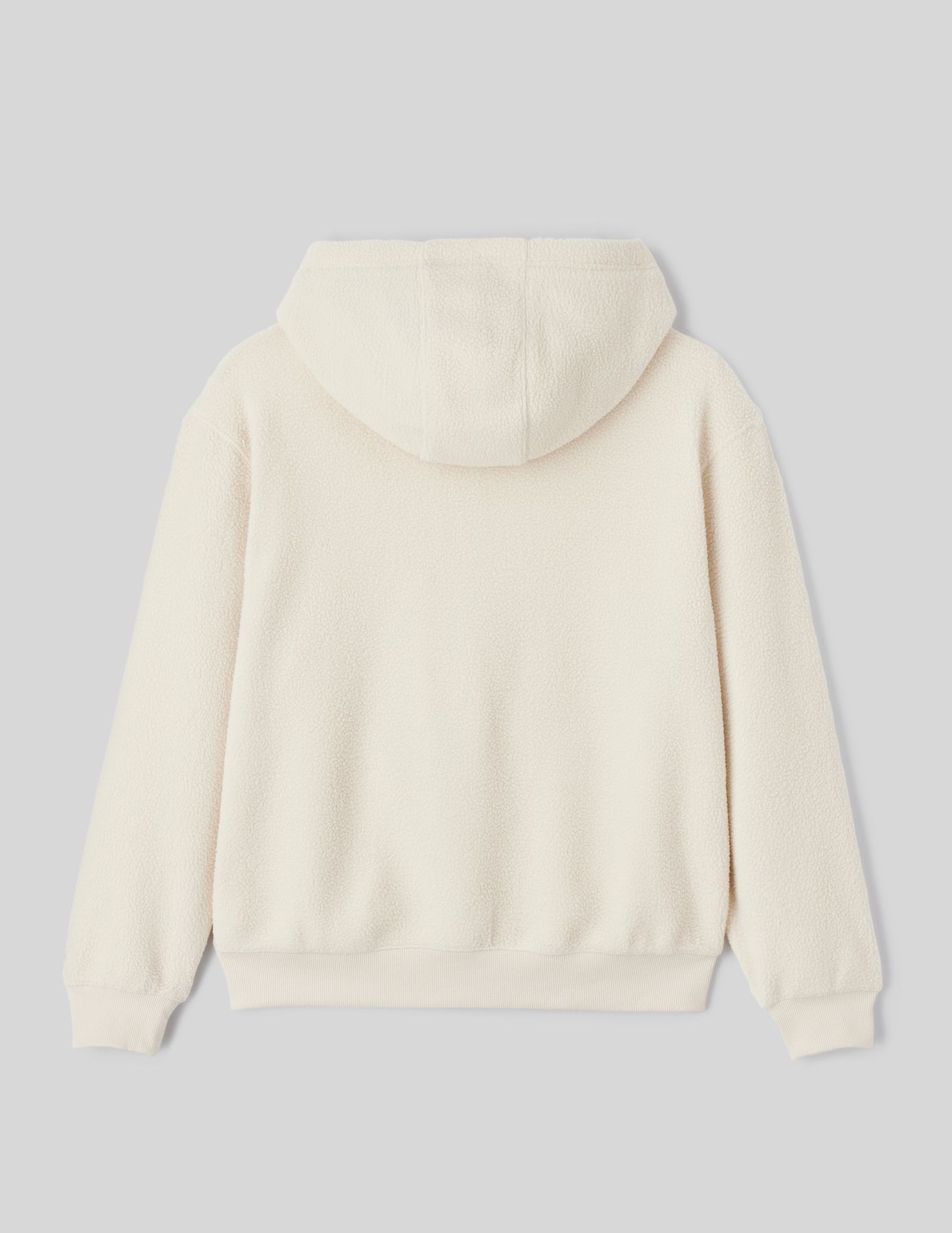 Sweat sherpa zippé à capuche