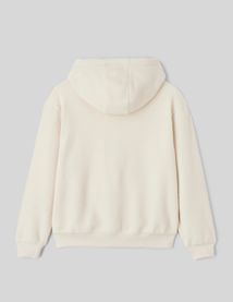 Sweat sherpa zippé à capuche