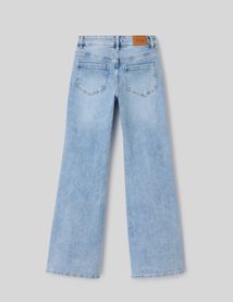 Jean flare taille basse
