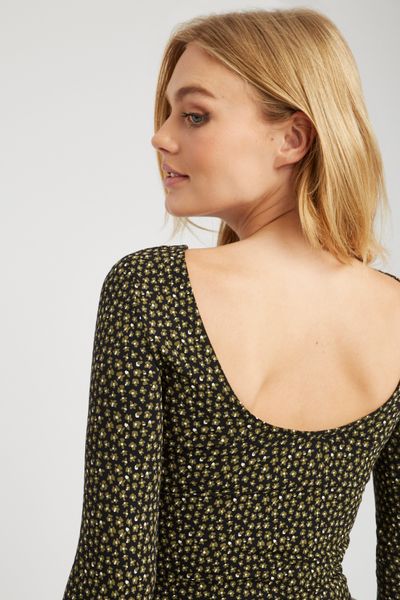 T-shirt imprimé manches longues