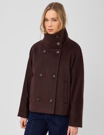 Lainage court col montant