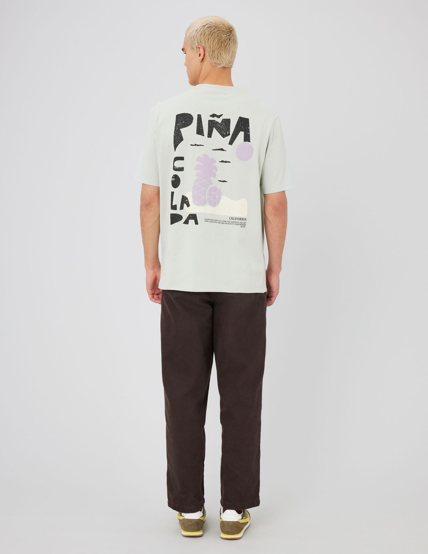 T-shirt imprimé matière texturé
