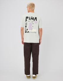T-shirt imprimé matière texturé