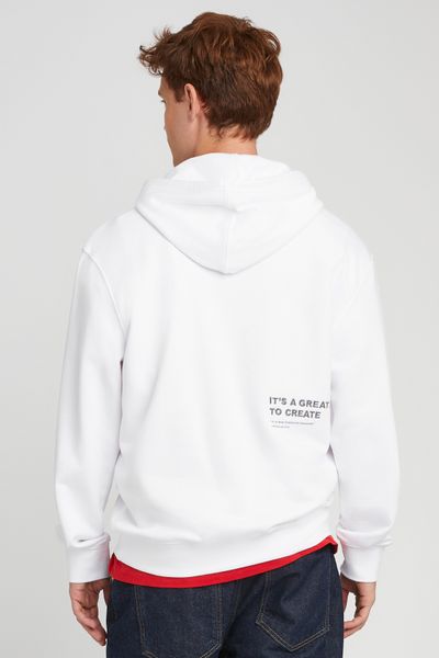 Sweat à capuche devant dos