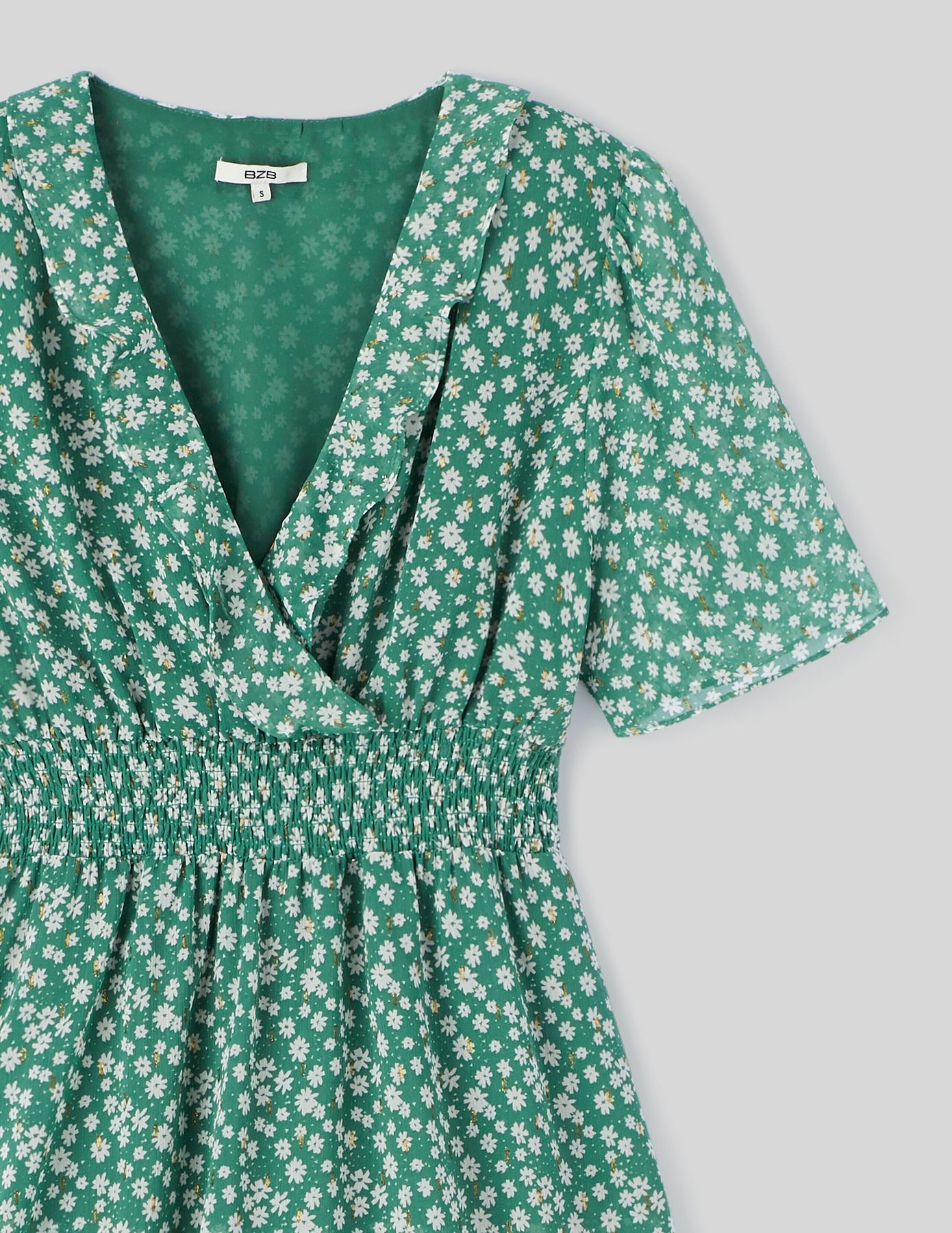 Robe courte imprim&eacute;e