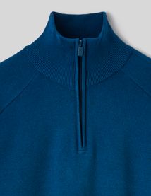 Pull col montant zipp&eacute;