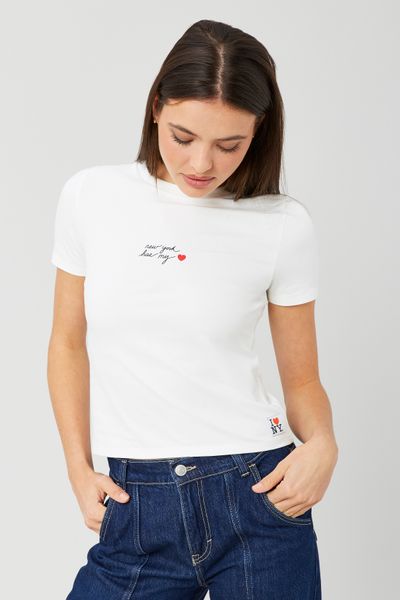 T-shirt imprimé devant