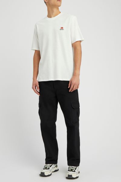 T-shirt mati&egrave;re flamm&eacute; imprim&eacute;