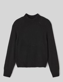 Pull col montant premium