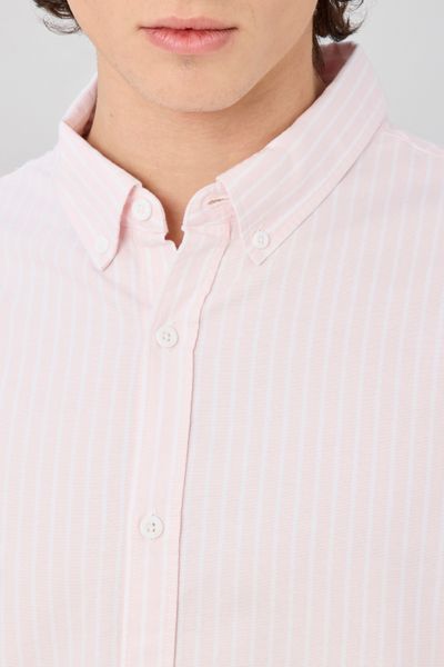 Chemise oxford ray&eacute;e