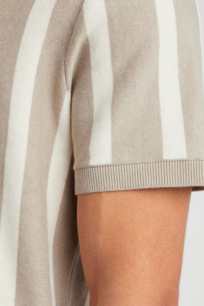 Polo &agrave; rayures