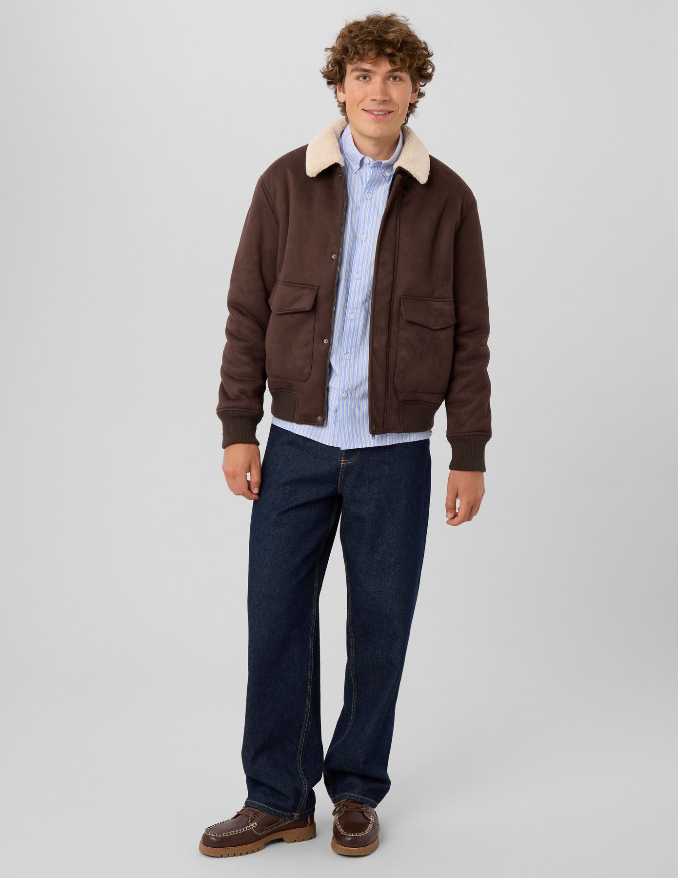 Blouson aviateur zipp&eacute;
