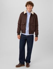 Blouson aviateur zipp&eacute;