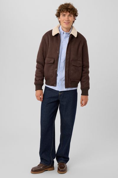 Blouson aviateur zipp&eacute;