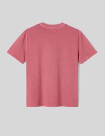 T-shirt d&eacute;lav&eacute; imprim&eacute;