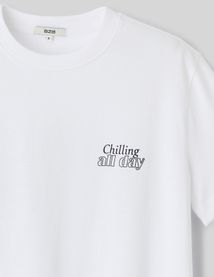 T-shirt imprimé devant/dos