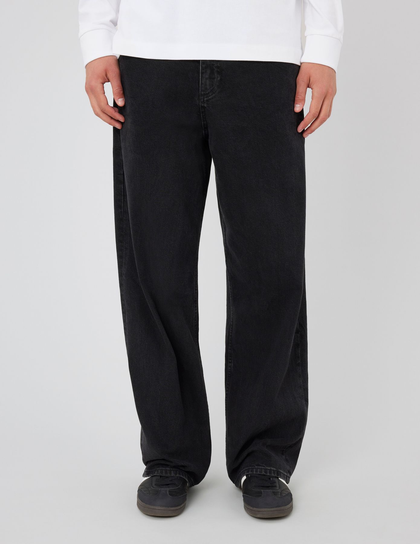 Jean baggy noir