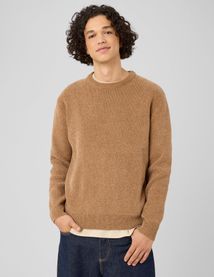 Pull maille chenille