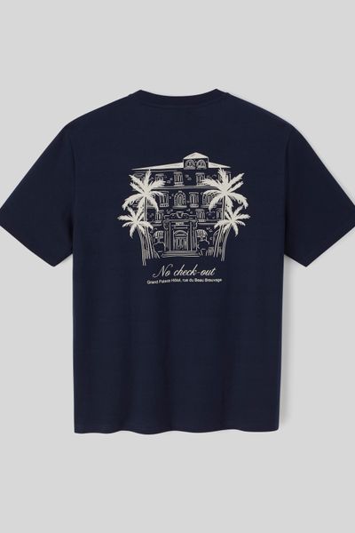 T-shirt imprimé devant dos
