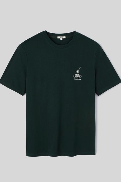 T-shirt imprim&eacute; poitrine