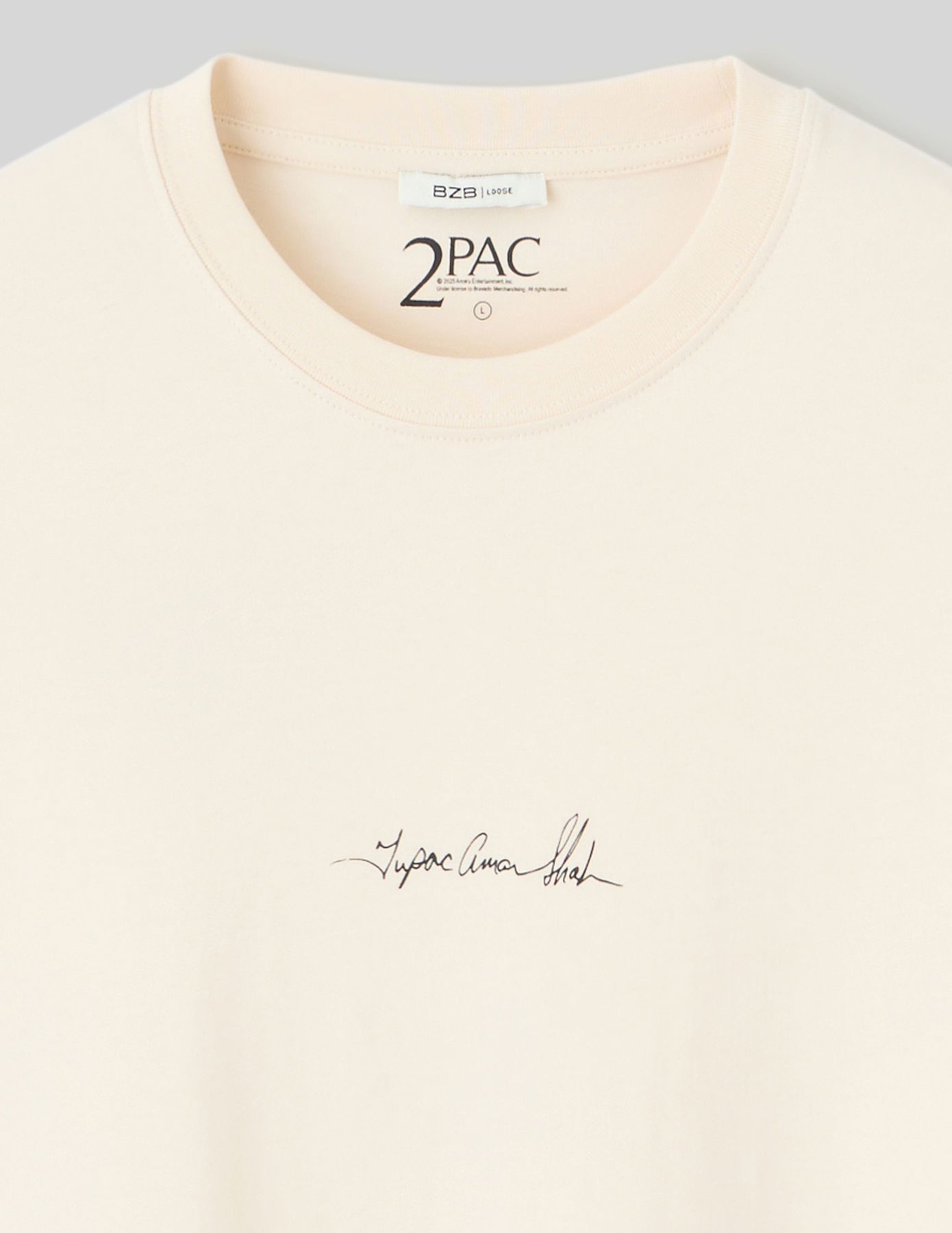 T-shirt collab Tupac