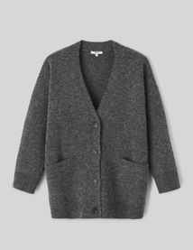 Gilet long boutonné