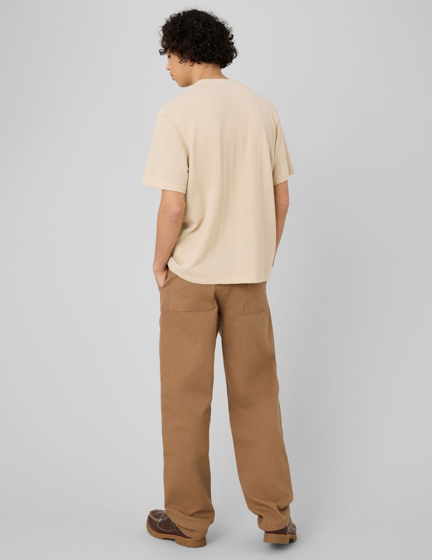 Pantalon loose canvas