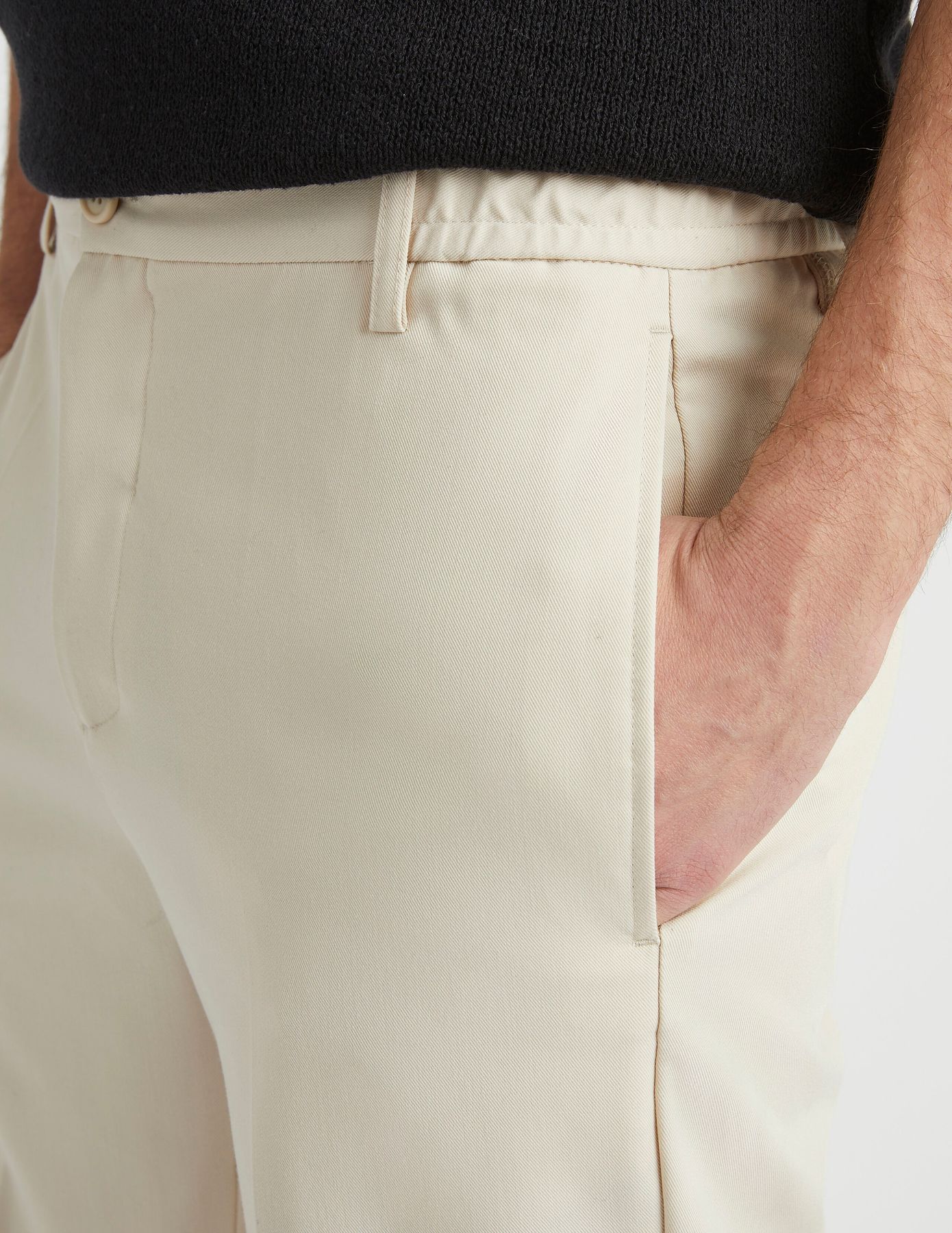 Pantalon de ville fluide