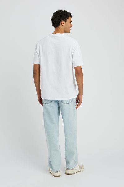 Jean loose bleach